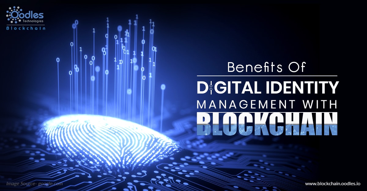 Blockchain with digital identity management Blockchain with digital identity management